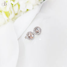 Cargar imagen en el visor de la galería, Aretes puntos de brillo multicolor con cristales Swarovski