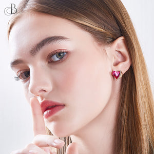 Corazones alados con cristales Swarovski