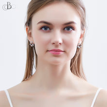 Cargar imagen en el visor de la galería, Aretes multicolor con cristales Swarovski