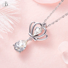 Cargar imagen en el visor de la galería, Collar corona brillante con cristales Swarovski