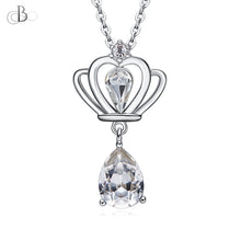 Cargar imagen en el visor de la galería, Collar corona brillante con cristales Swarovski