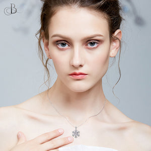 Collar copo de nieve con cristales Swarovski
