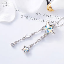 Cargar imagen en el visor de la galería, Collar cielo estrellado con cristales Swarovski