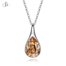 Cargar imagen en el visor de la galería, Collar gota brillante con cristal Swarovski