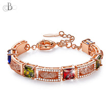 Cargar imagen en el visor de la galería, Pulsera multicolor con cristales Swarovski