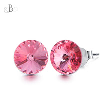 Cargar imagen en el visor de la galería, Aretes de plata puntos de luz en colores variados