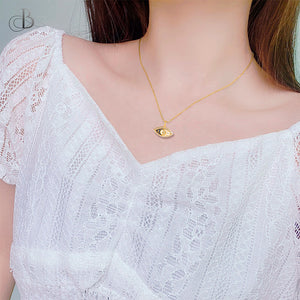 Collar ojo turco brillante